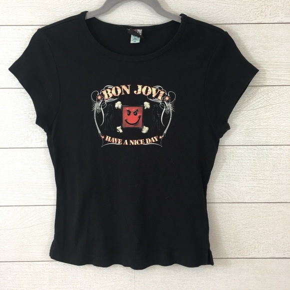 Bon Jovi Tops - Bon Jovi Have a Nice Day